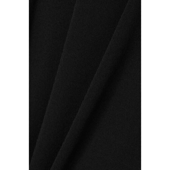 Ralph Lauren Collection Purple Label Chiffon paneled stretch knit midi dress $3k - Picture 3 of 13